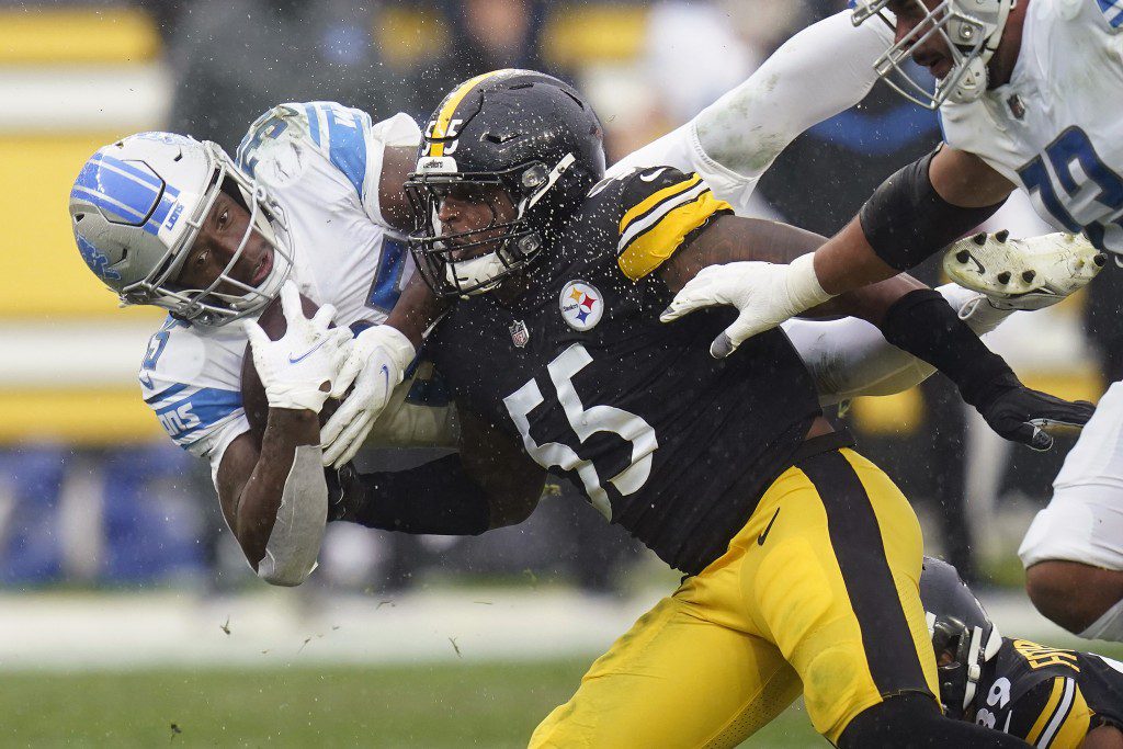 Steelers' Devin Bush vs. Lions