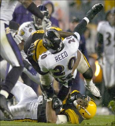 Steelers' James Harrison vs Ravens' Ed Reed