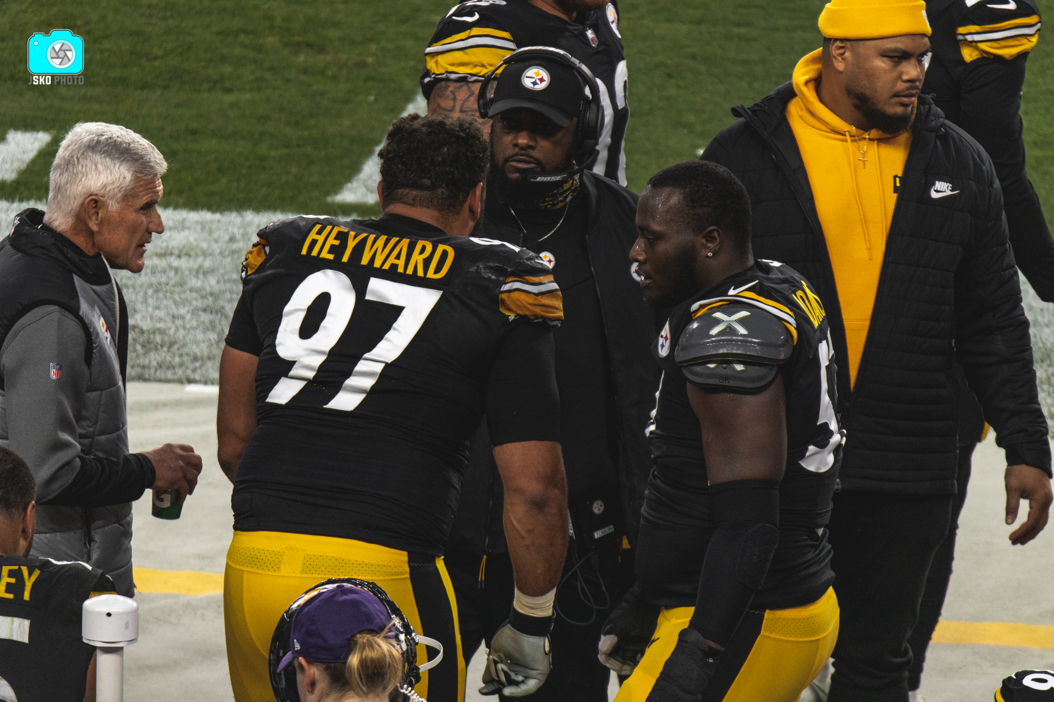 Mike Tomlin Cam Heyward