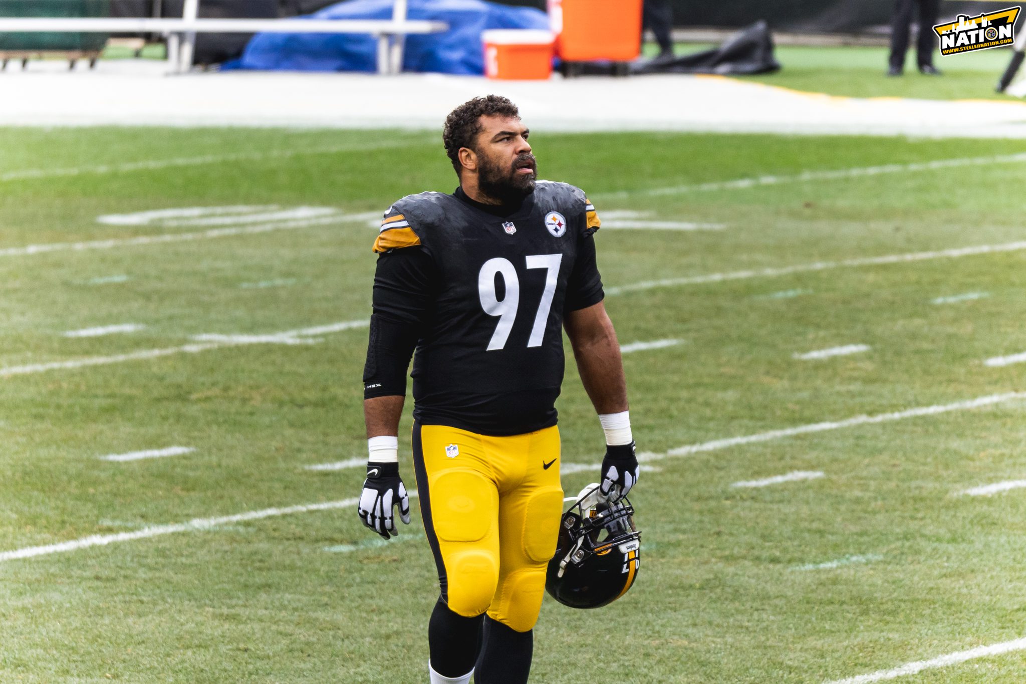 Steelers defensive lineman, Cameron Heyward