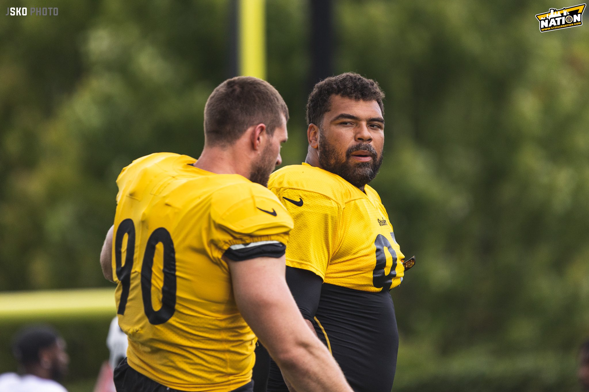 Steelers Watt and Heyward