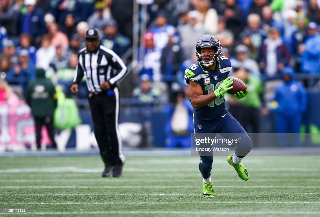 Steelers wr Diontae Johnson and Seahawks Tyler Lockett are the most open pass catchers in the NFL