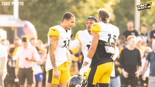 Steelers Roman Wilson Calvin Austin III Scotty Miller Steelers Roman Wilson Calvin Austin III Scotty Miller