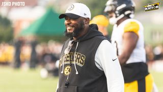 Steelers Trading Mike Tomlin To The New York Giants Gains Legitimate Traction  (Steelers News). Photo by Jordan Schofield / SteelerNation (X: @JSKO_PHOTO)