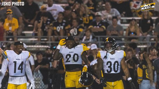 Steelers Kaleb Johnson Kenneth Gainwell Jaylen Warren Steelers Kaleb Johnson Kenneth Gainwell Jaylen Warren