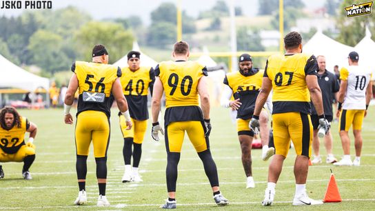 Steelers Cam Heyward TJ Watt Alex Highsmith