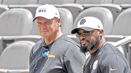 Steelers Mike Tomlin and Kevin Colbert Steelers Mike Tomlin and Kevin Colbert
