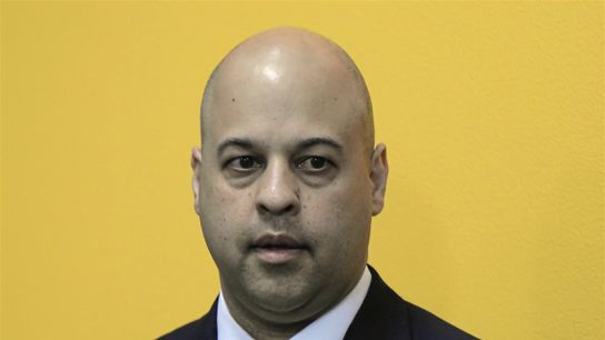 Steelers general manager, Omar Khan Steelers general manager, Omar Khan