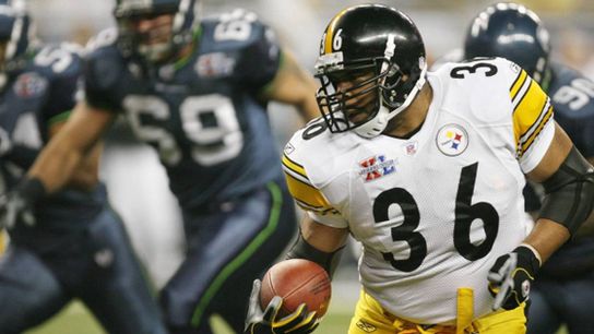 Steelers Jerome Bettis plays his final game in his hometown of Detroit and goes out as a champion, winning Super Bowl XL with the Steelers, 21-10, over the Seahawks. Photo Credit: Harry How / Getty Images Steelers Jerome Bettis plays his final game in his hometown of Detroit and goes out as a champion, winning Super Bowl XL with the Steelers, 21-10, over the Seahawks. Photo Credit: Harry How / Getty Images