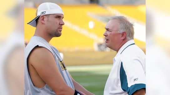 Ben Roethlisberger and Mark Whipple Ben Roethlisberger and Mark Whipple