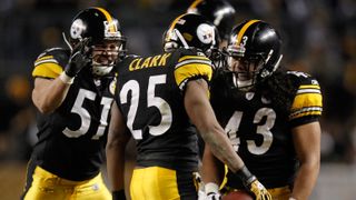 Former Steelers LB Joey Porter Sr. Names Ryan Clark The Bona Fide Knockout Artist Of Pittsburgh  (Steelers News). Photo by Gregory Shamus / Getty Images