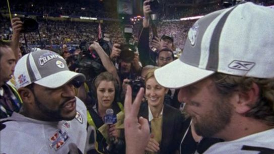 Steelers Ben Roethlisberger and Jerome Bettis Steelers Ben Roethlisberger and Jerome Bettis