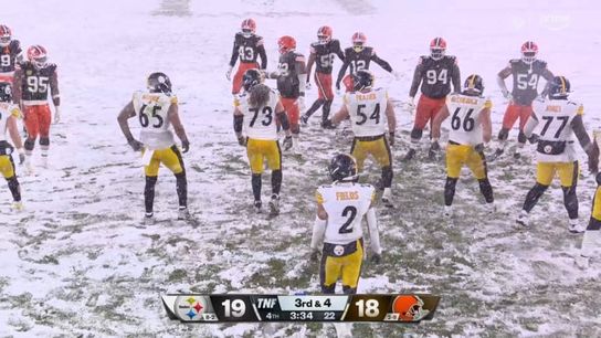 Steelers' Justin Fields Browns Steelers' Justin Fields Browns