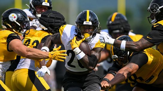 Steelers' Kaleb Johnson Steelers' Kaleb Johnson