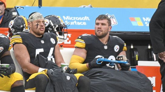 Steelers' Alex Highsmith TJ Watt Steelers' Alex Highsmith TJ Watt
