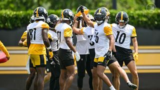 Steelers Hear High Praise About Young Wide Receiver: "He's Just Getting Started" (Steelers News). Photo by Alysa Rubin / Pittsburgh Steelers