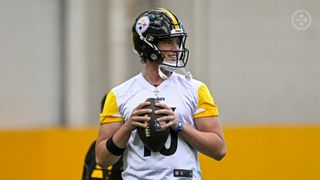Steelers Might Have Some Seriously Bad News For Will Howard And Drew Allar (Chris Carter). Photo by Alysa Rubin / Steelers.com