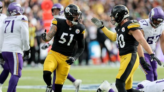 Steelers Nick Herbig and TJ Watt