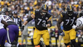Intriguing Option Emerges For Steelers To Replace Isaac Seumalo (Steelers News). Photo by Matt Durisko / Associated Press