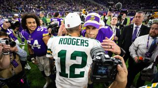 Aaron Rodgers Likely Has A Certain Goal In Mind For A Potential New Contract With The Steelers (Steelers News). Photo by Harrison Barden / Imagn Images