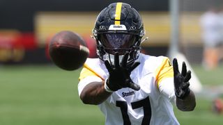 "He's Different Right Now": Glowing Reports Emerge As Steelers' Germie Bernard Continues To Make Waves (Steelers News). Photo by Charles LeClaire / Imagn Images