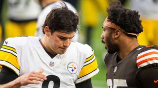 Steelers' Mason Rudolph Gives Never Before Heard Breakdown Of The Myles Garrett Helmet Incident (Steelers News). Photo by Scott Galvin / USA TODAY Sports / Sipa USA