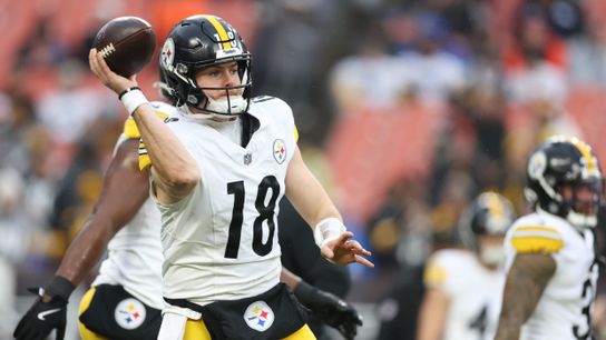 Steelers Remain Extremely Stubborn At QB As Team Won't Deviate From Plan. Photo by Scott Galvin / Imagn Images