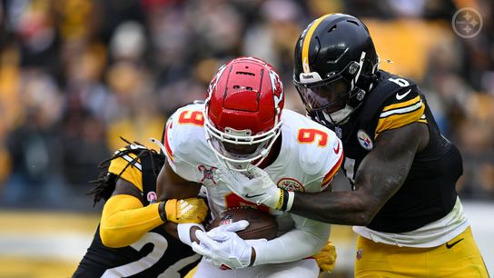 Steelers' Patrick Queen and Donte Jackson Steelers' Patrick Queen and Donte Jackson