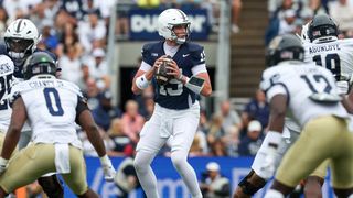 Steelers QB Coach Tom Arth Gives Huge Endorsement To Drew Allar (Steelers News). Photo by Mattew O'Haren / Imagn-Images