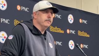 Steelers Offensive Coordinator Arthur Smith Gives Update On Roman Wilson's Progress (Steelers News). Photo by X: @C_AdamskiTrib