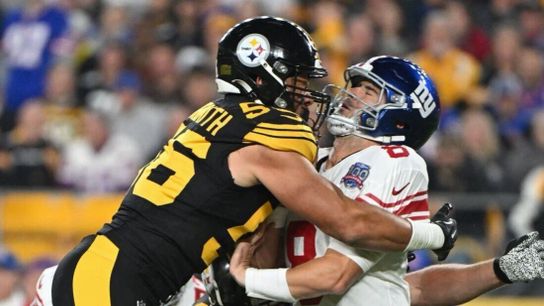 Steelers' Alex Highsmith Steelers' Alex Highsmith Daniel Jones