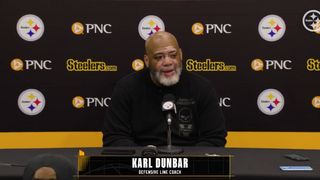 Steelers' DL Coach Karl Dunbar Has Strong Message For Both Rookie Linemen (Steelers News). Photo by X: @Steelers