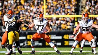 Steelers Fans Defended By Browns' Wyatt Teller After Wife's Terrible Experience At Acrisure Stadium (Steelers News). Photo by Matt Starkey / Cleveland Browns