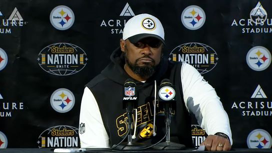 Head Coach Mike Tomlin after Pittsburgh's 26-7 loss to the Buffalo Bills.