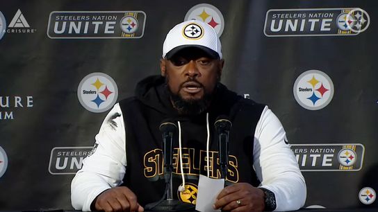 Mike Tomlin speaking to the media following the Steelers' 35-25 loss to the Green Bay Packers. Mike Tomlin speaking to the media following the Steelers' 35-25 loss to the Green Bay Packers.