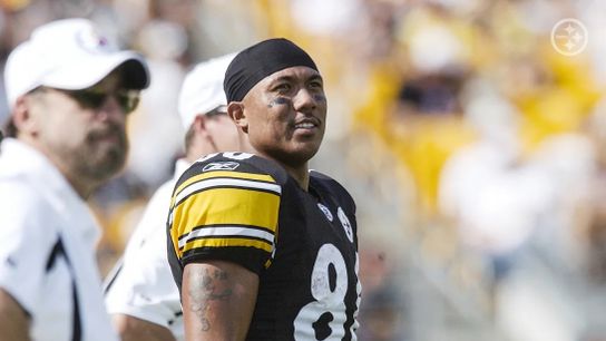 Former Steelers wide receiver Hines Ward (86) during a Pittsburgh Steelers game. Former Steelers wide receiver Hines Ward (86) during a Pittsburgh Steelers game.