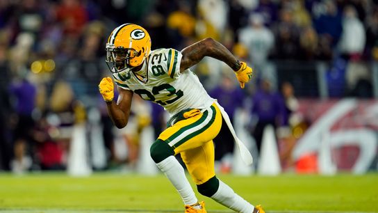 Former Packers wide receiver Marquez Valdes-Scantling during a regular season matchup. Former Packers wide receiver Marquez Valdes-Scantling during a regular season matchup.