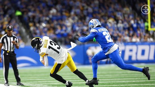 Steelers wide receiver Scotty Miller (13) during a regular season matchup between the Pittsburgh Steelers and Detroit Lions.
