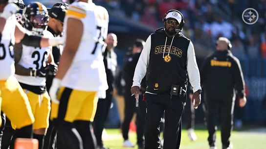 Steelers head coach Mike Tomlin during a regular season matchup between the Pittsburgh Steelers and Chicago Bears. Steelers head coach Mike Tomlin during a regular season matchup between the Pittsburgh Steelers and Chicago Bears.