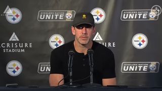 A Frustrated Steelers' Aaron Rodgers Sends Direct Message To Calvin Austin (Steelers News). Photo by YouTube / Pittsburgh Steelers