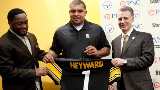 Pittsburgh Steelers Cameron Heyward Mike Tomlin Art Rooney II Pittsburgh Steelers Cameron Heyward Mike Tomlin Art Rooney II