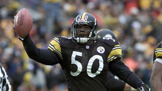 Steelers James Farrior Earl Holmes