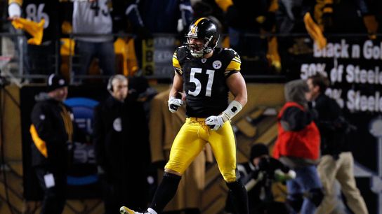 Steelers linebacker James Farrior