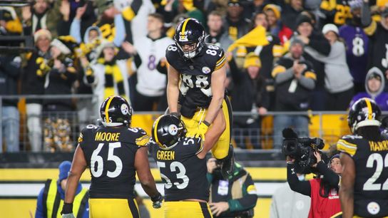 Steelers Pat Freiermuth Kendrick Green Dan Moore Jr.