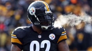 Steelers' Legend James Harrison Absolutely Terrified One Loudmouth Bengals Player (Shannon Sharpe). Photo by AP