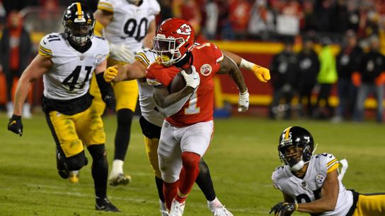 Jerick McKinnon gets loose on the Steelers' defense at Arrowhead Stadium | The Kansas City Star