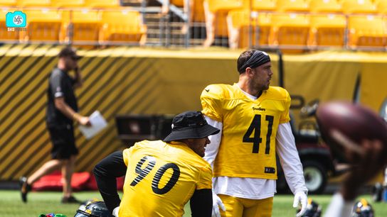 Steelers Robert Spillane and TJ Watt