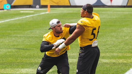 Steelers TJ Watt and Alex Highsmith