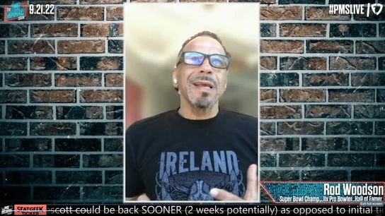 Former Steelers CB Rod Woodson appeared on the Pat McAfee Show on Wednesday, September 21.