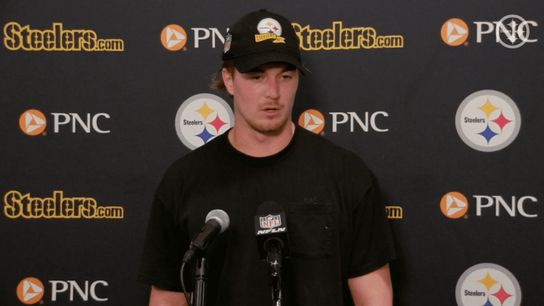 Steelers QB Kenny Pickett after the team's Week 7 loss